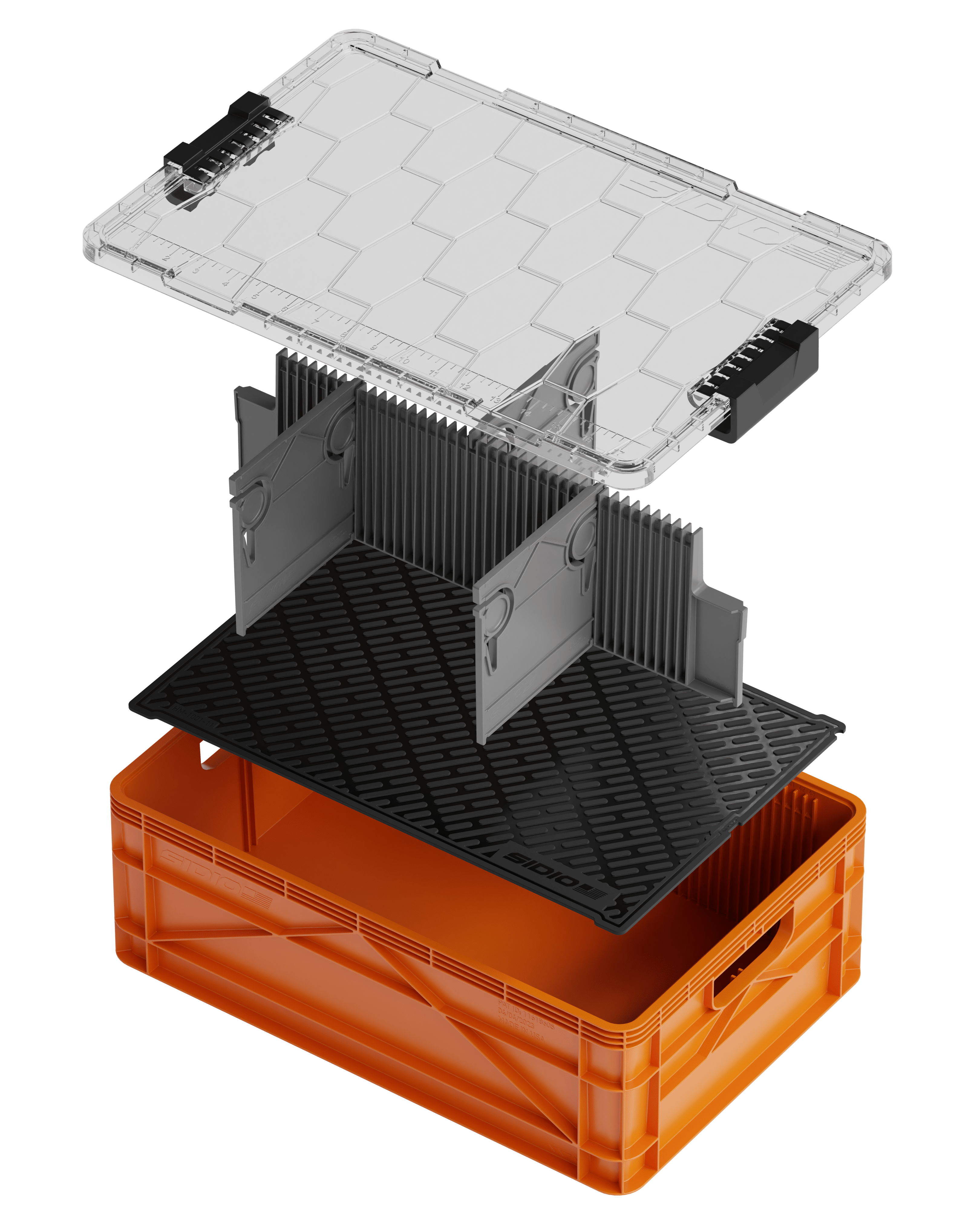 Heavy Duty Rubber Mat-Half Size - Trail Icon