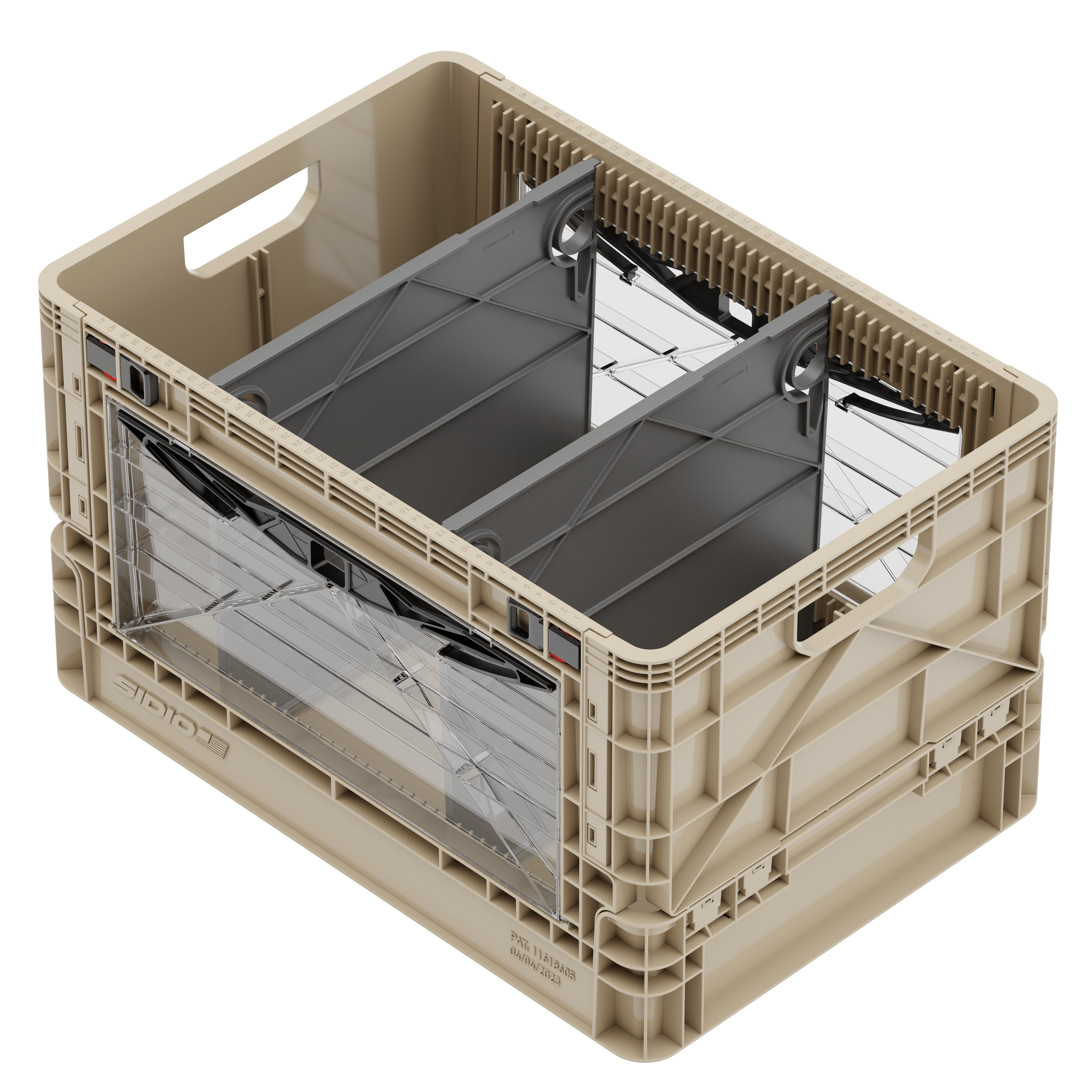 Full Size Collapsible SidioCrate - Trail Icon
