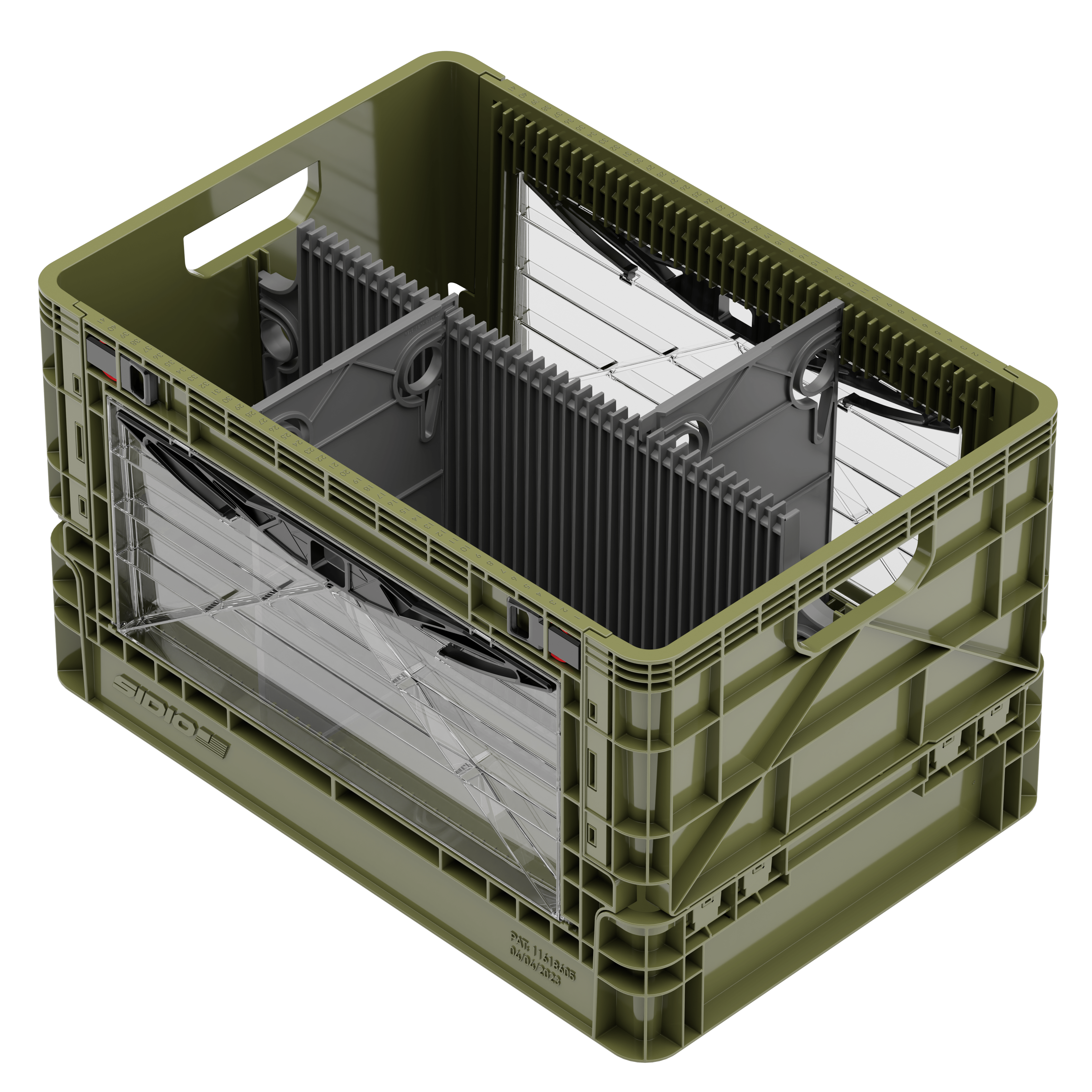 Full Size Collapsible SidioCrate - Trail Icon