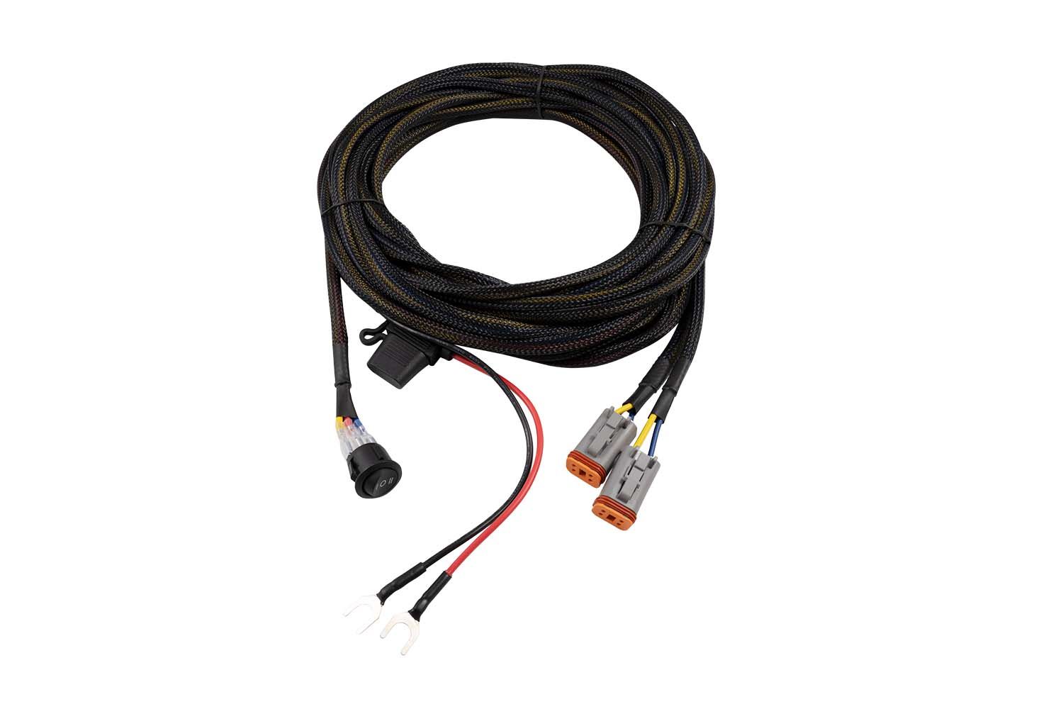 Light Duty Dual Output 4-pin Wiring Harness - Trail Icon