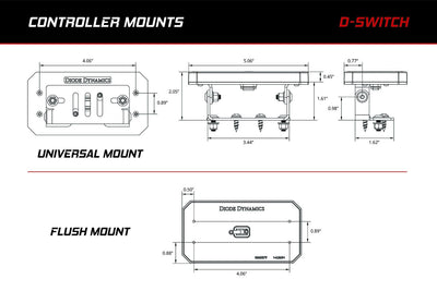 Diode Dynamics D-Switch 8-Channel Switch Panel - Trail Icon