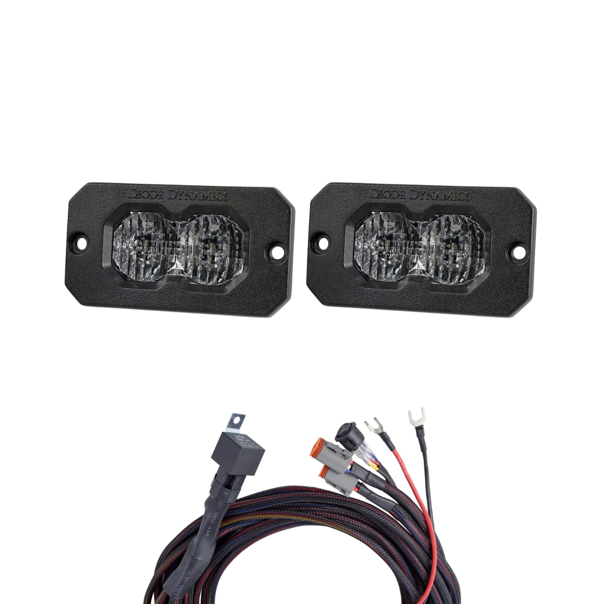 DIODE DYNAMICS REAR FLUSH MOUNT SET - RACK XR