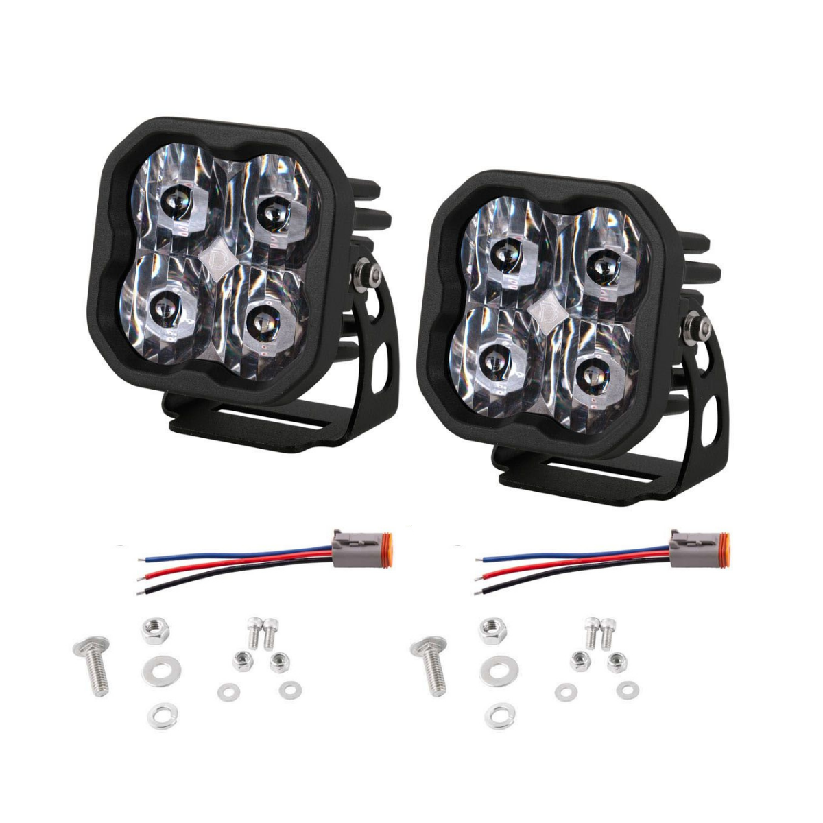 SS3 White Sport LED Pod (pair) | DIODE DYNAMICS