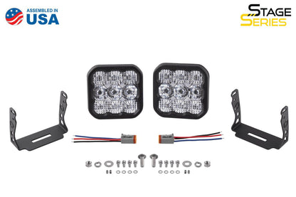 SS5 White Sport LED Pod (pair) - SPORT - Trail Icon