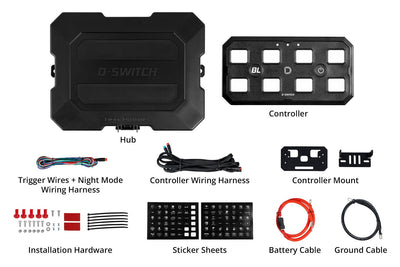 Diode Dynamics D-Switch 8-Channel Switch Panel - Trail Icon