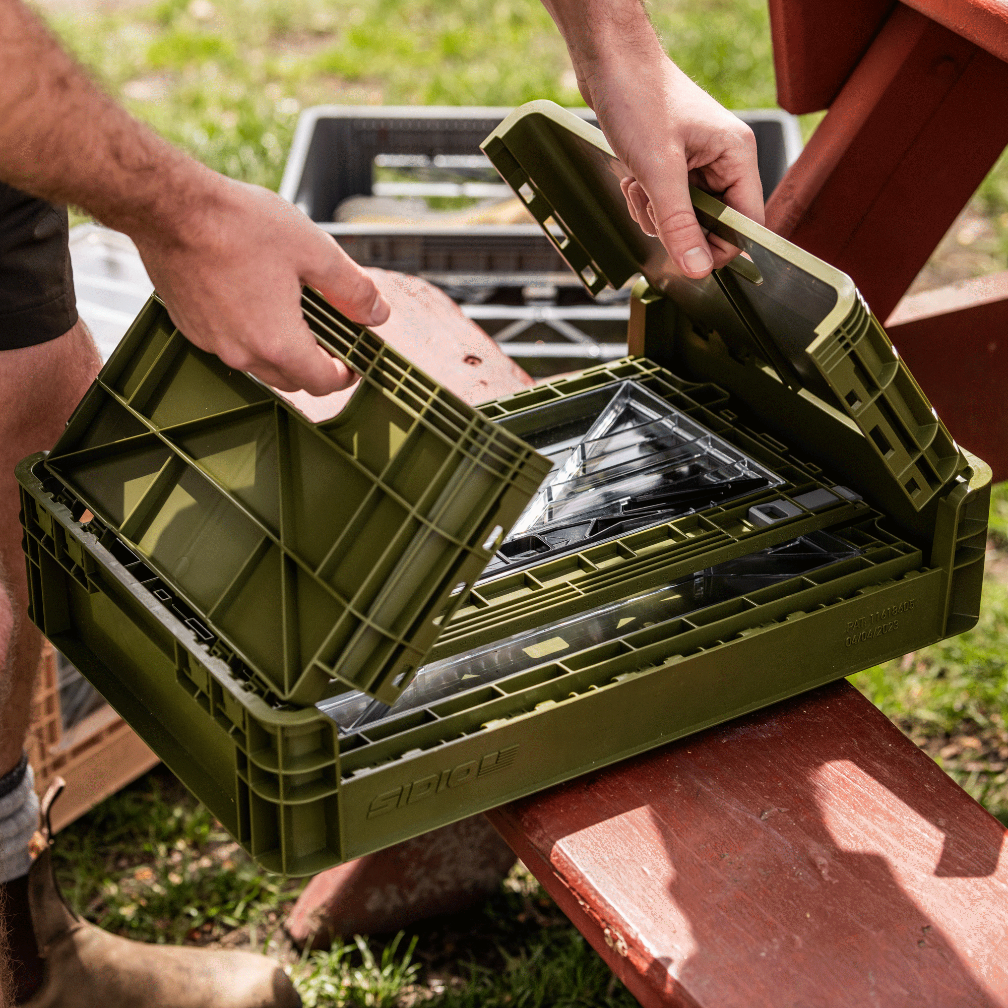 Full Size Collapsible SidioCrate - Trail Icon